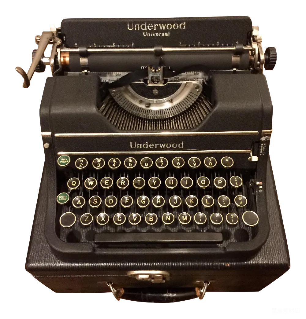 元素素材 Underwood Universal 打字机