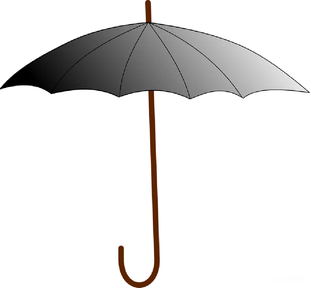 元素素材 雨伞