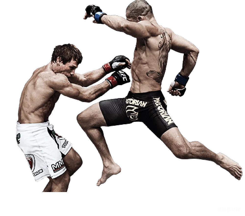 元素素材 格斗 UFC 运动 激烈格斗：UFC选手对战