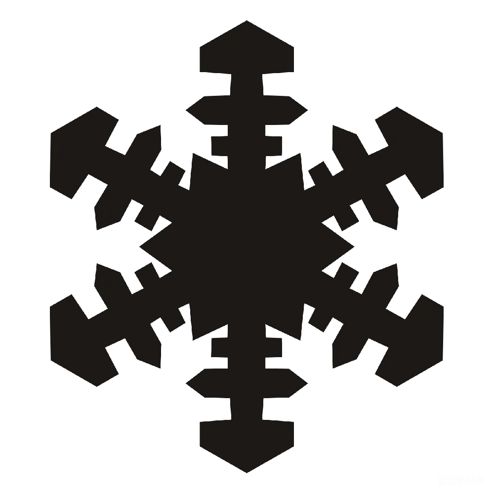 元素素材 元素 雪花