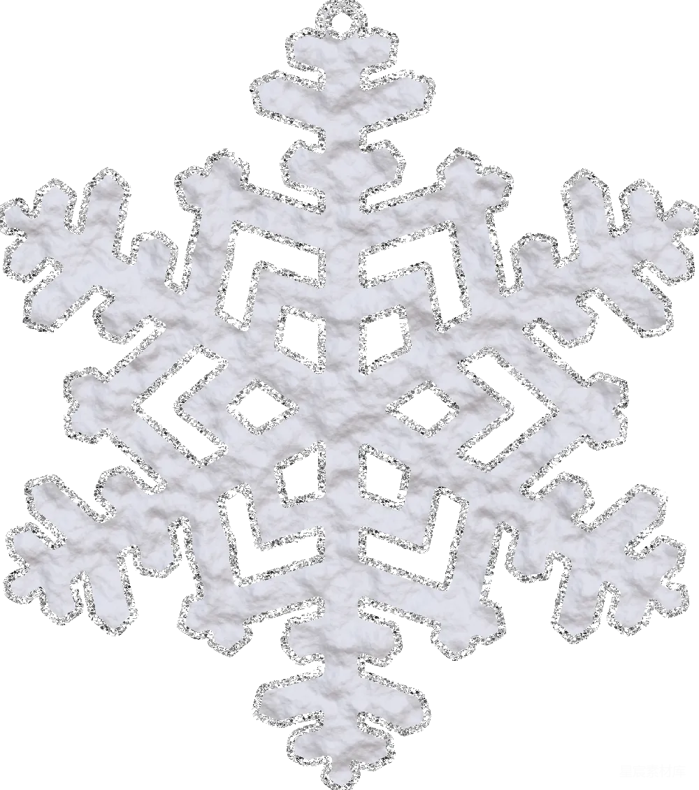元素素材 雪花