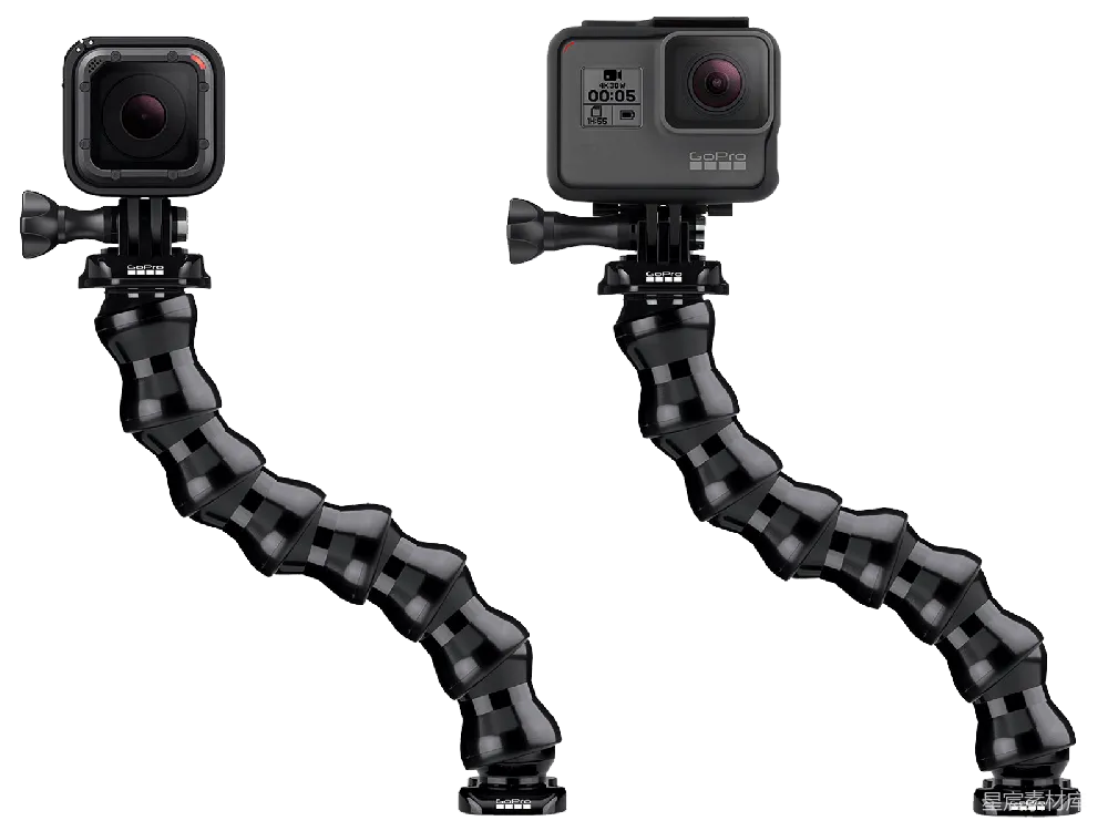 元素素材 GoPro相机与灵活支架