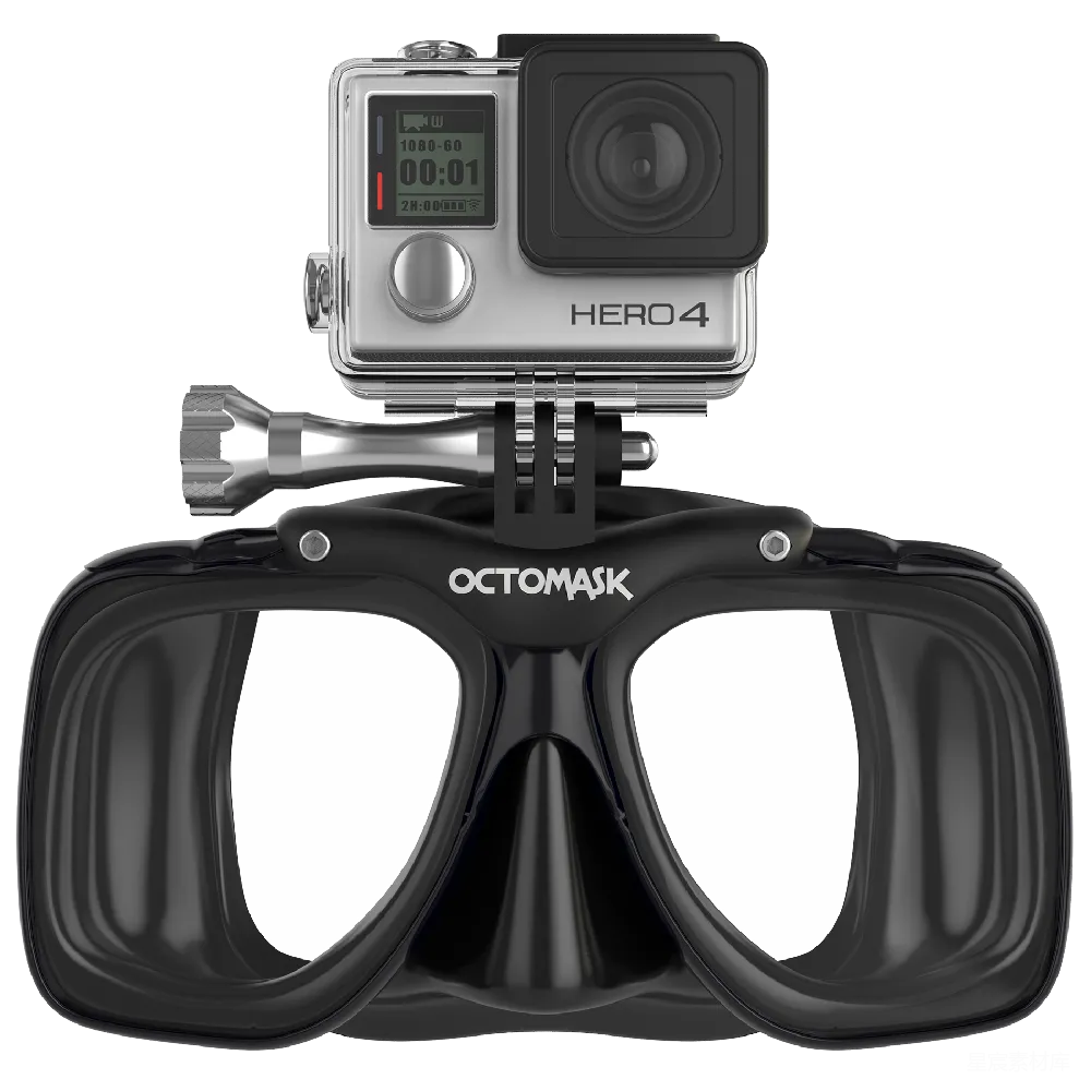 元素素材 潜水装备 GoPro Hero4 OCTOMASK潜水镜 潜水装备：GoPro Hero4与OCTOMASK潜水镜