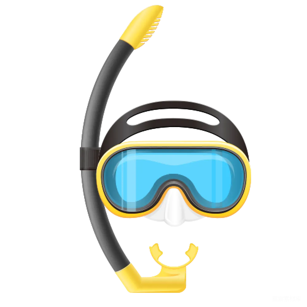元素素材 元素 snorkeler