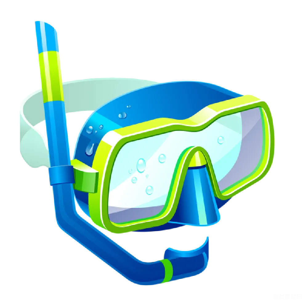 元素素材 snorkeling