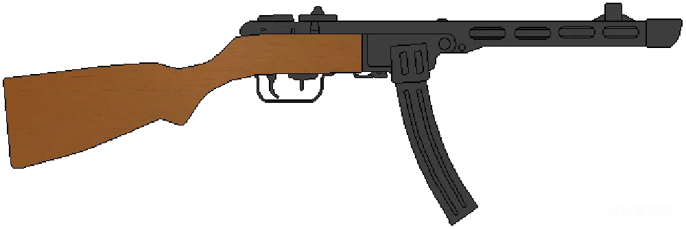 元素素材 PPSh-41