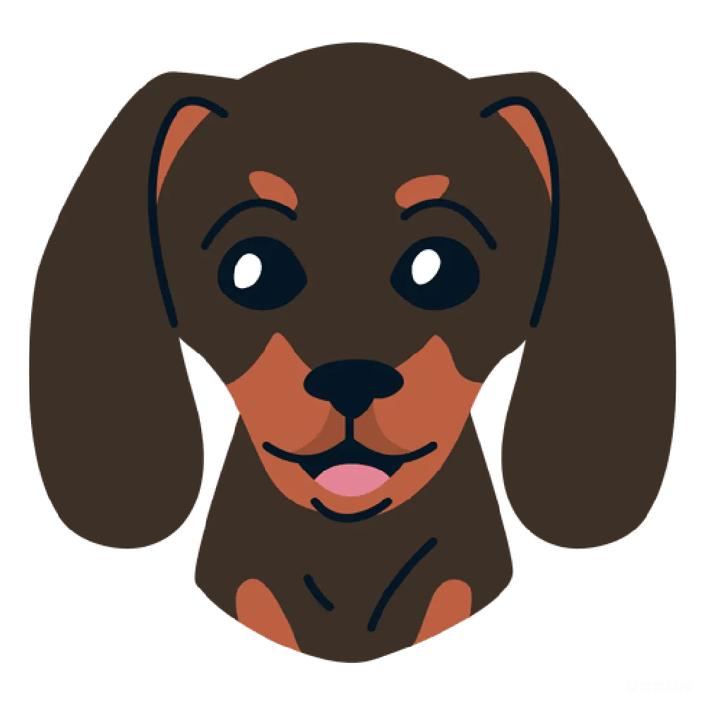 元素素材 元素 杜沙犬