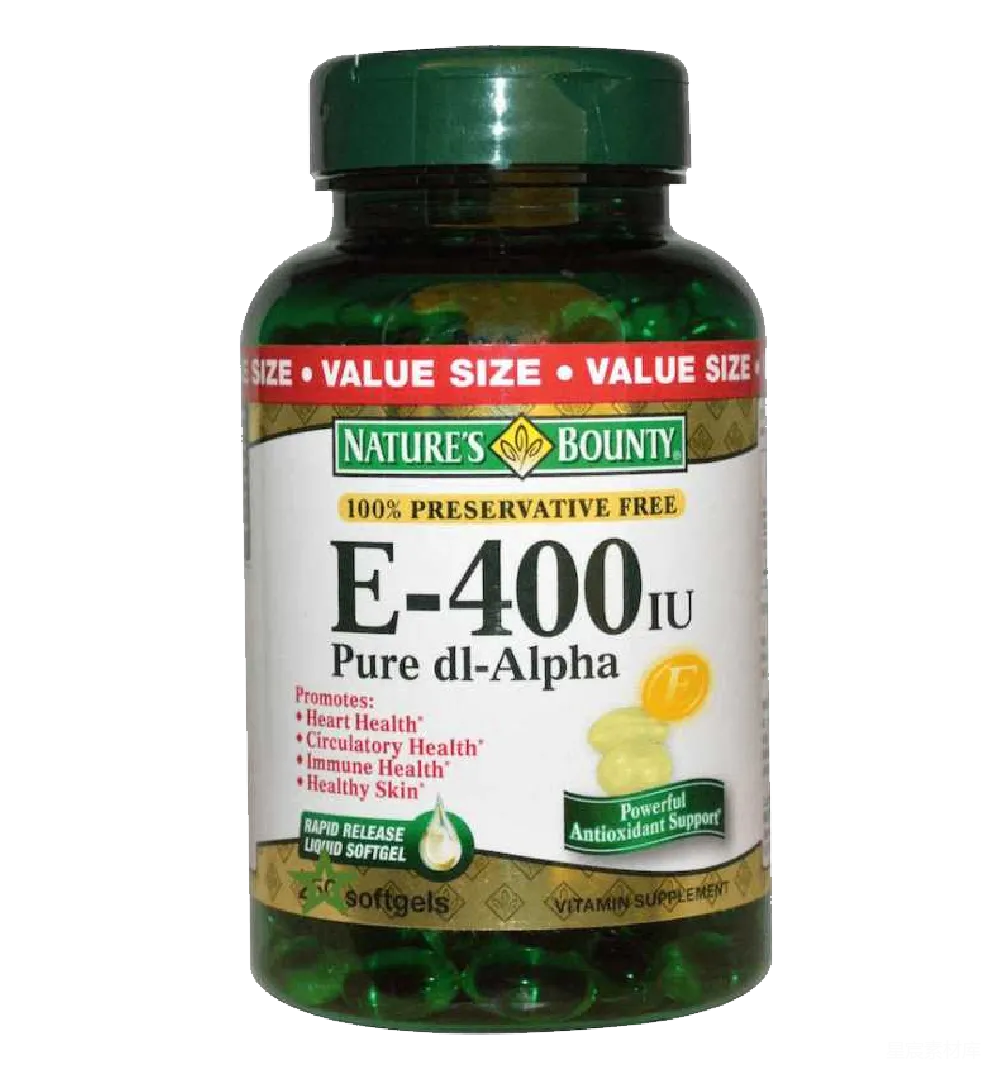 元素素材 Nature's Bounty E-400 IU Pure dl-Alpha维生素补充剂