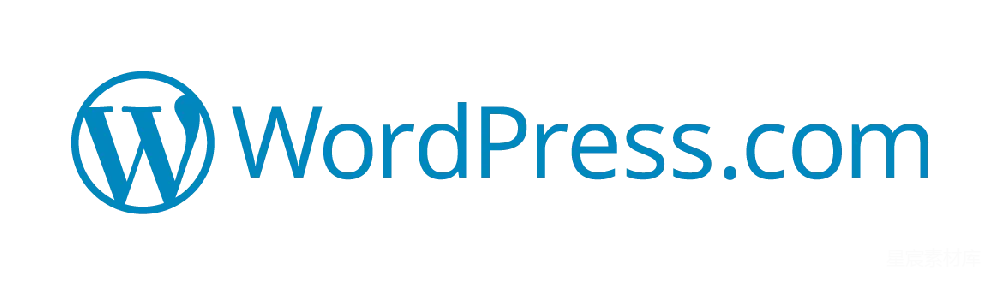 元素素材 网站 标志 技术 WordPress.com Logo