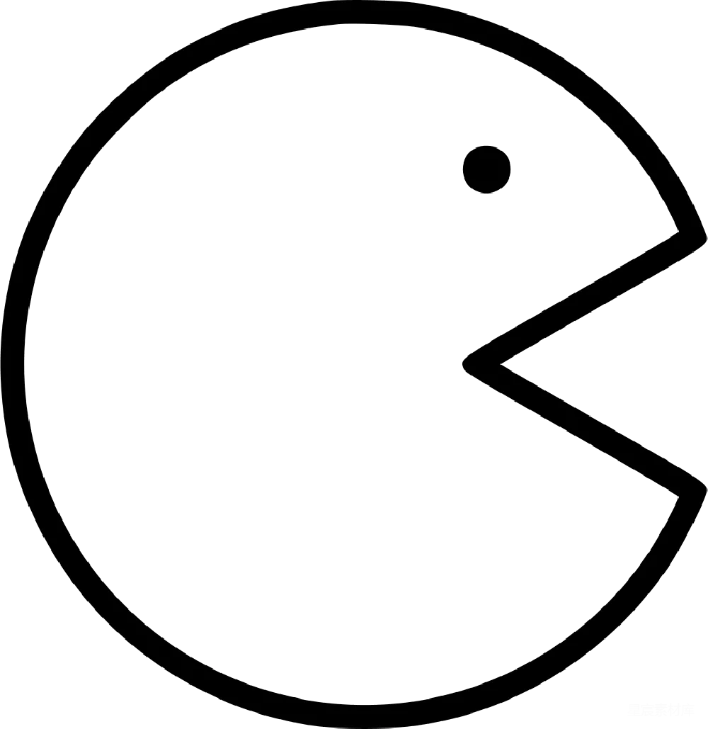 元素素材 元素 pac-man