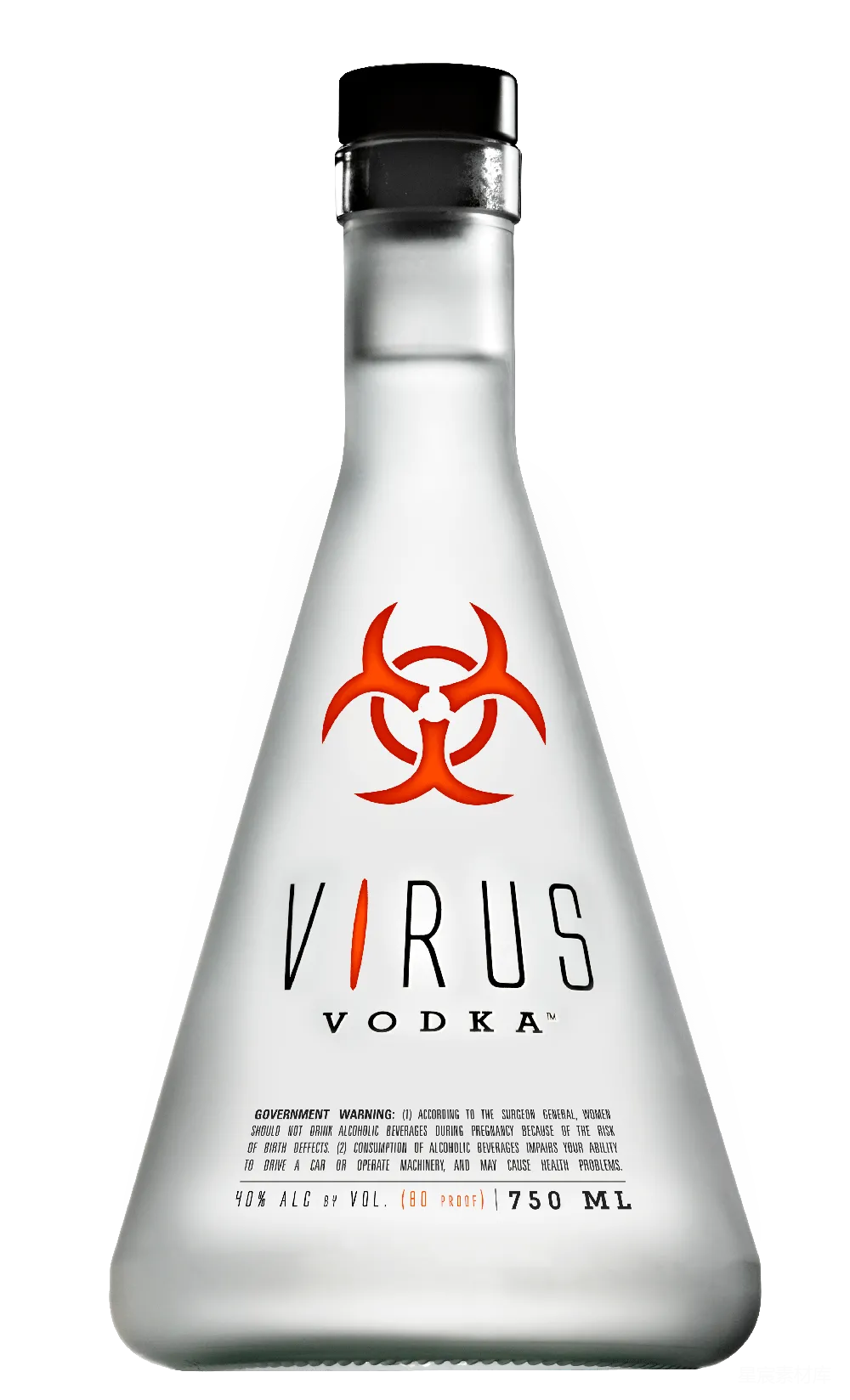 元素素材 酒精 瓶子 设计 Virus Vodka