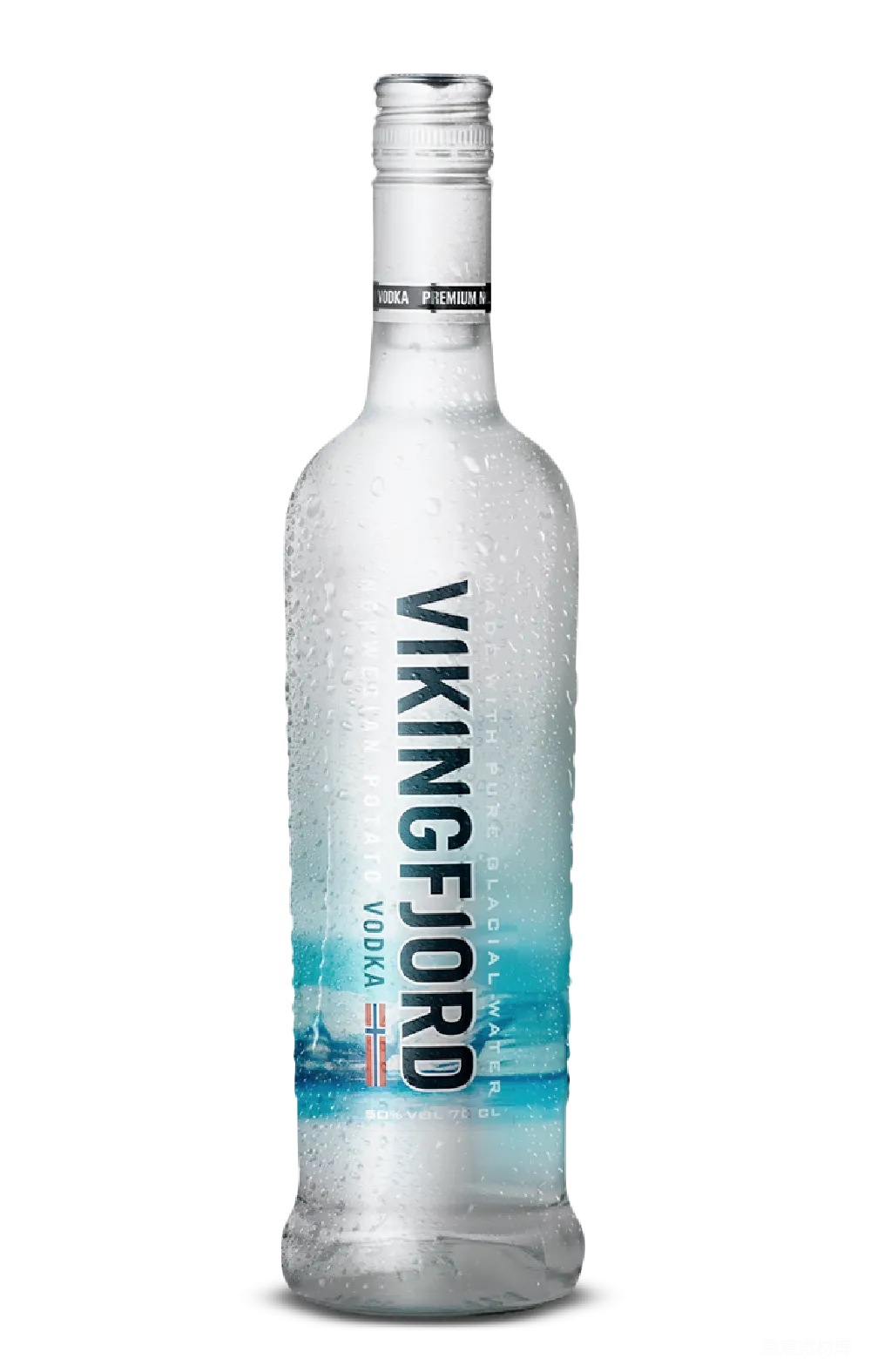 元素素材 伏特加 高端饮品 北欧风情 Vikingfjord Vodka瓶装