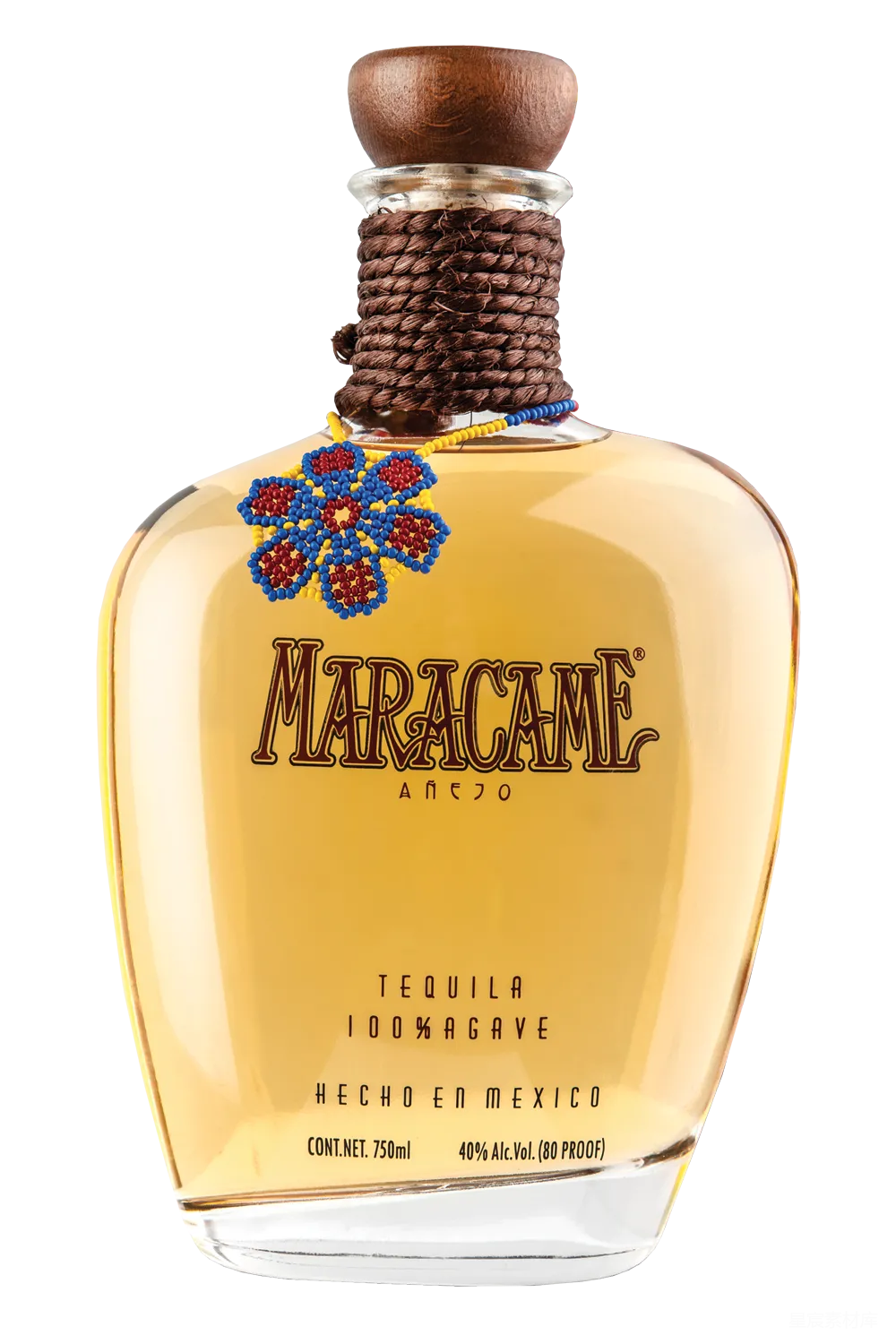 元素素材 墨西哥龙舌兰酒 传统手工艺 高端烈酒 Maracame Añejo Tequila Bottle