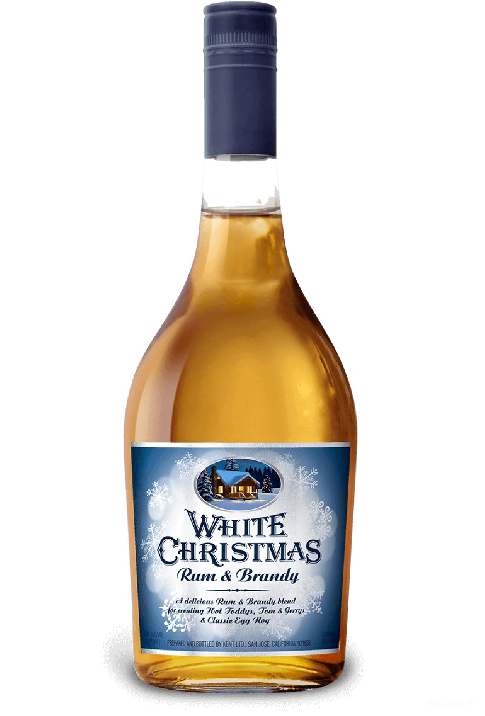 元素素材 节日 酒 饮料 White Christmas Rum & Brandy