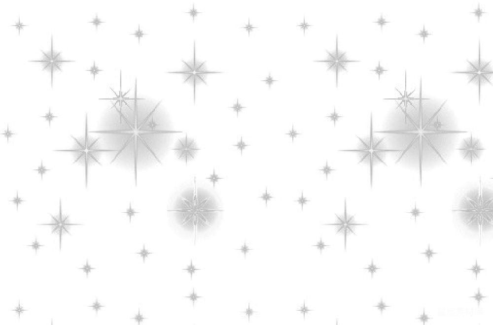 元素素材 星星 夜空 梦幻 夜空中的星星闪烁