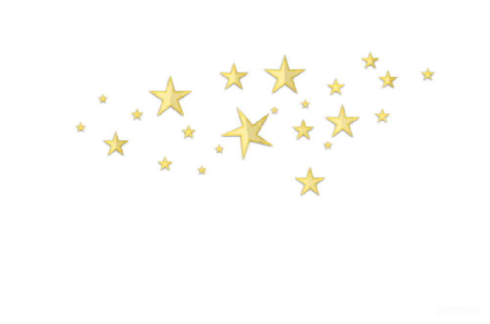 元素素材 夜空 星星 装饰图案 璀璨星空