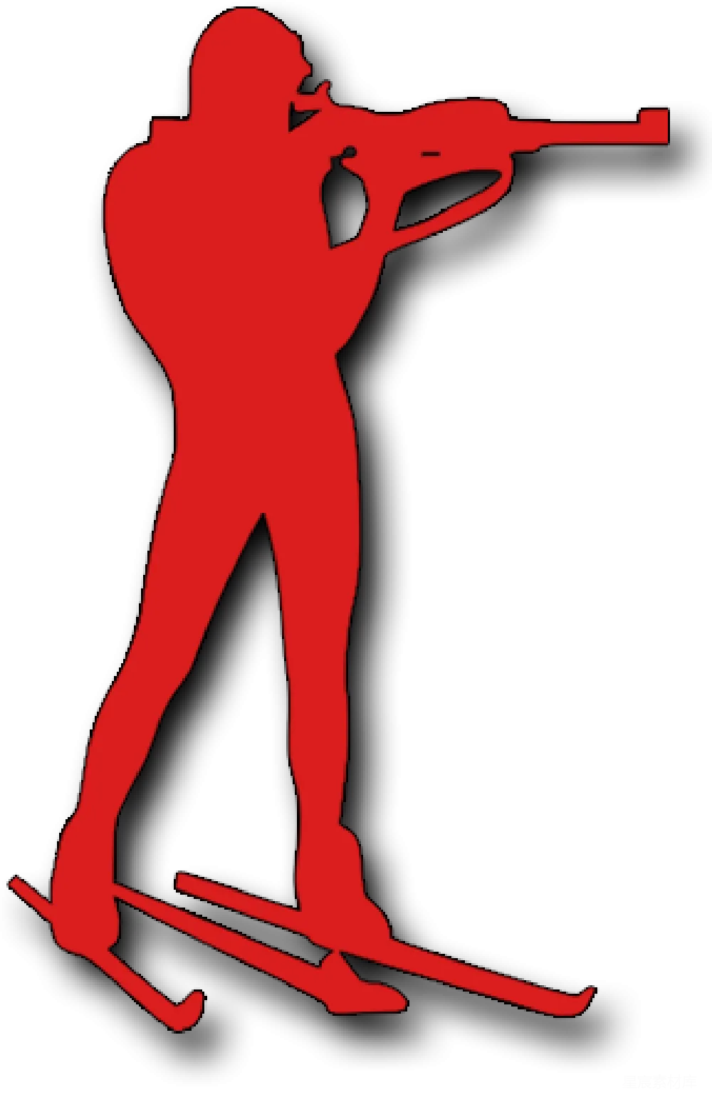 元素素材 元素 北欧式滑雪