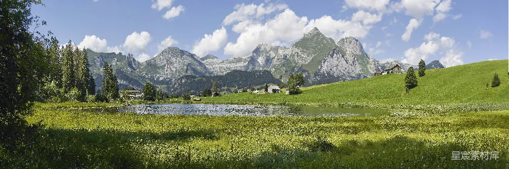 高清摄影 绿山风景摄影