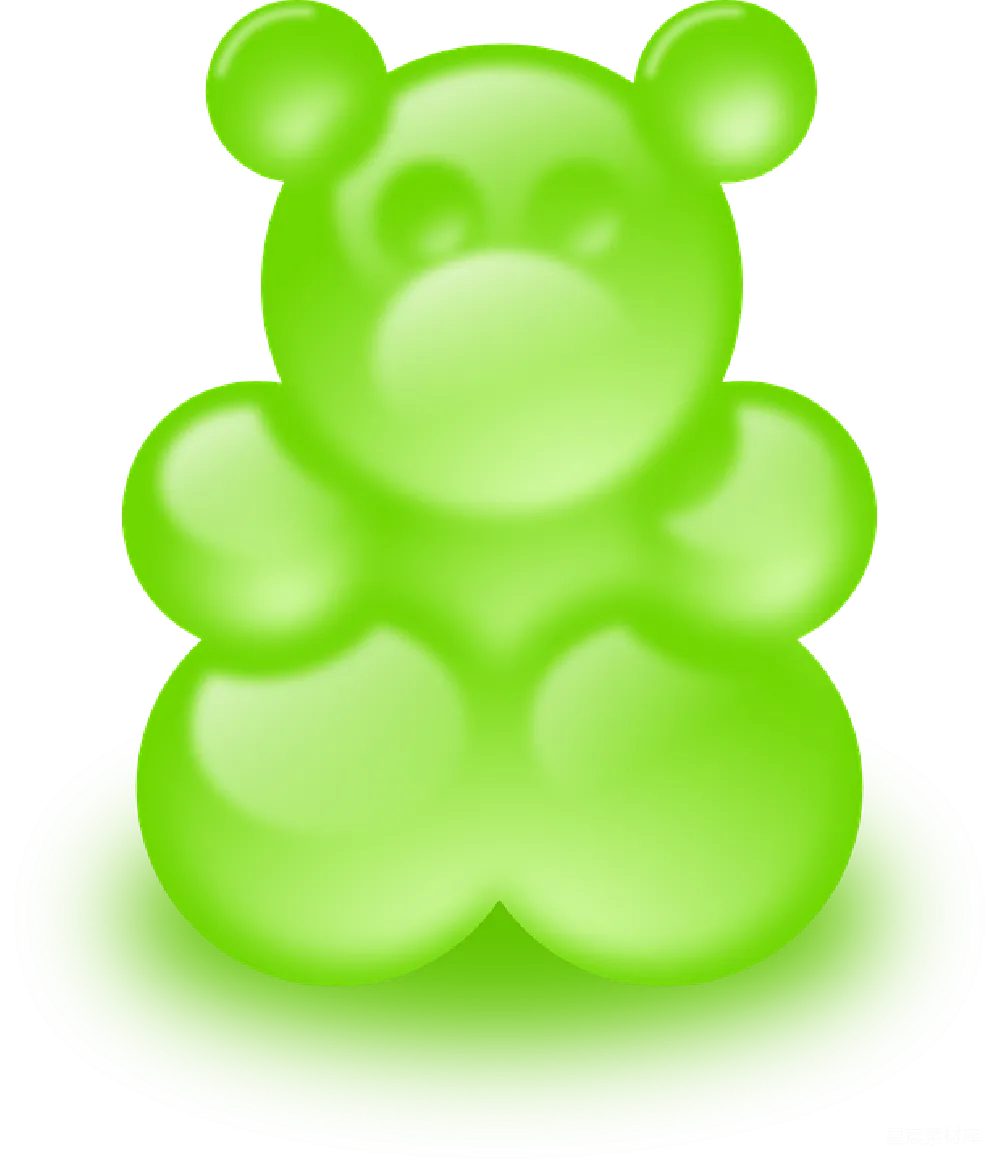 元素素材 果冻
