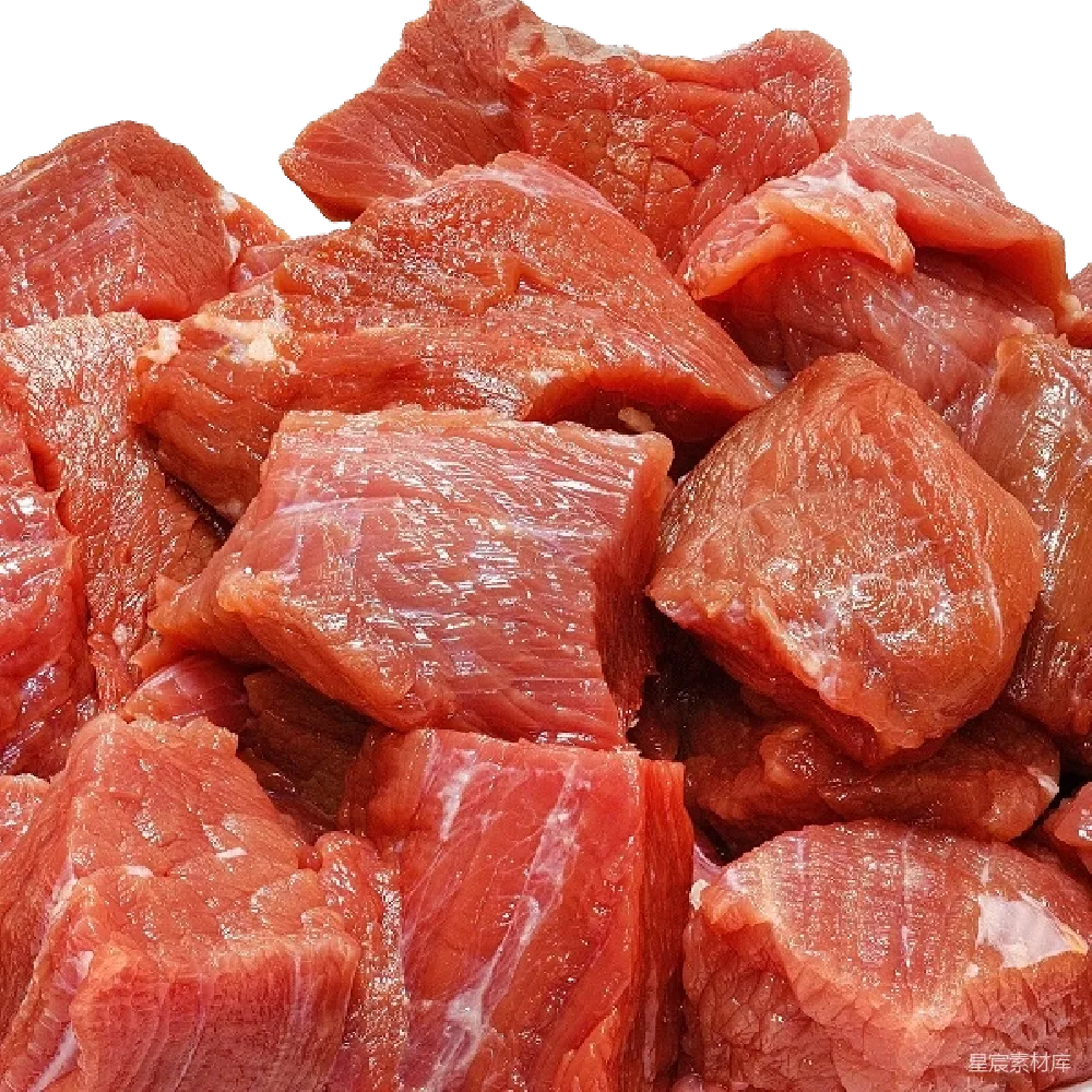元素素材 食材 肉类 厨房 新鲜分割牛肉块