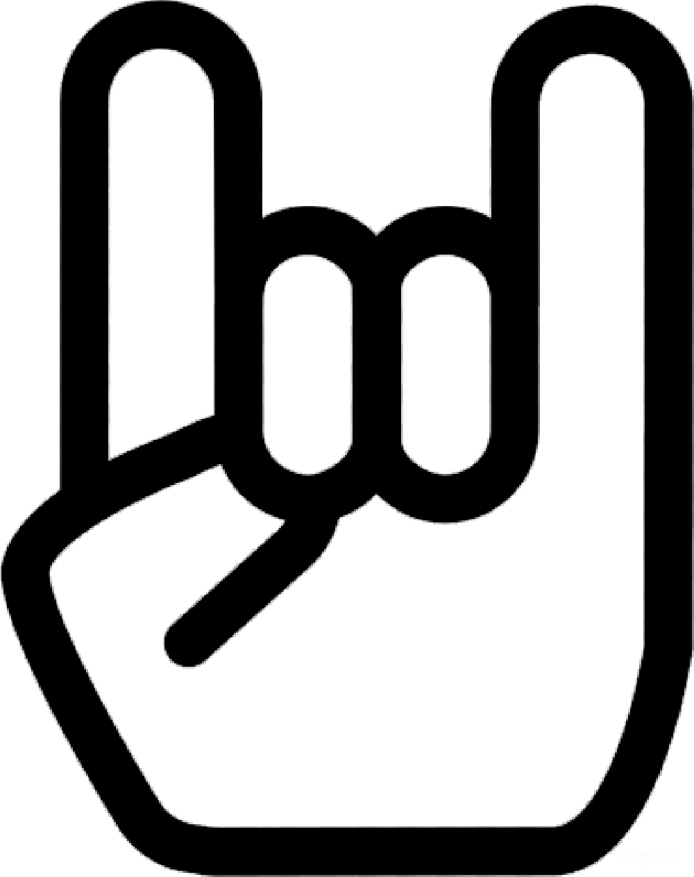 元素素材 元素 摇滚