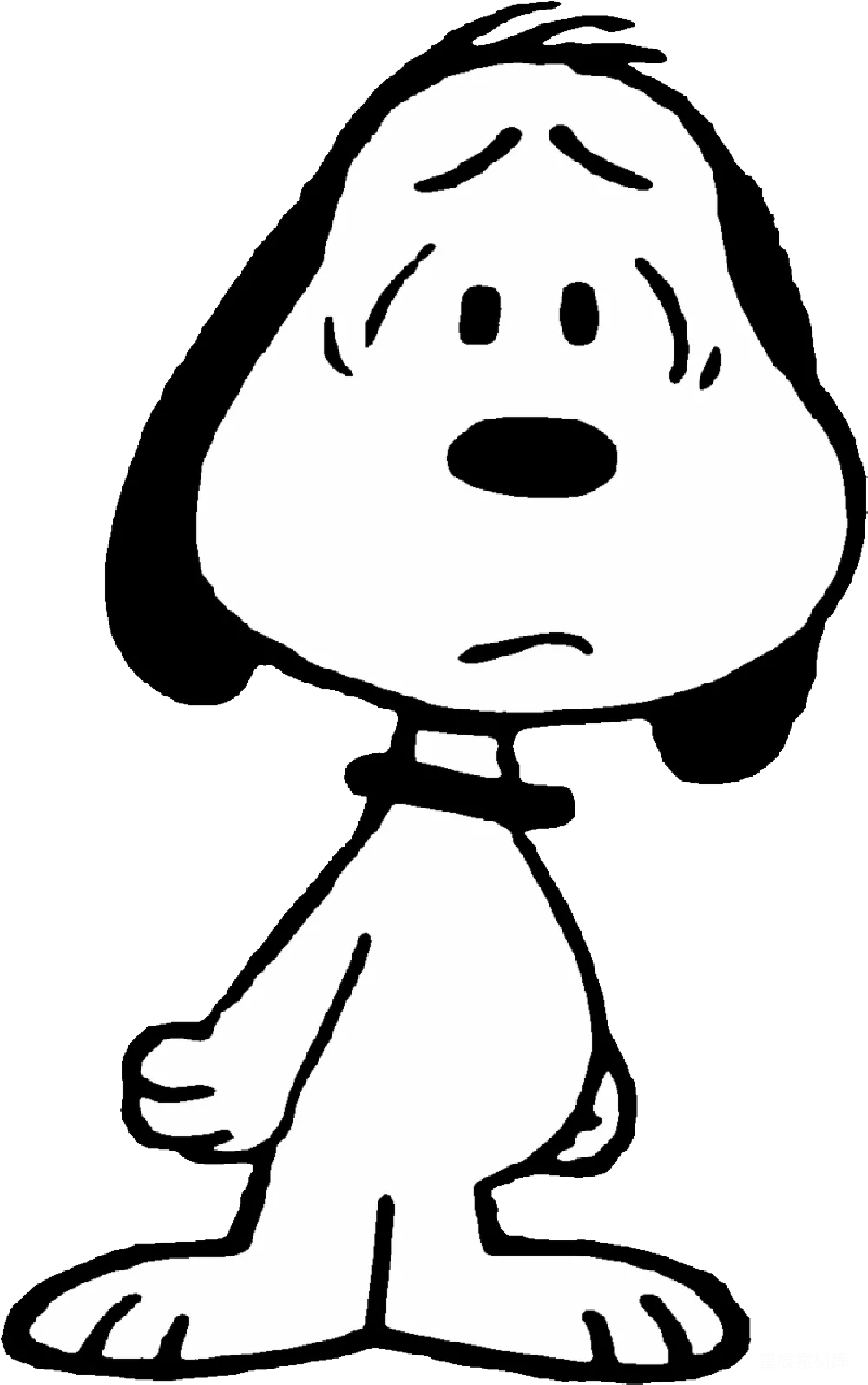元素素材 史努比
