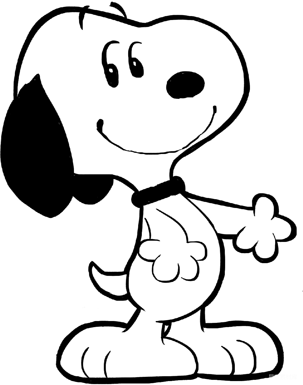 元素素材 史努比