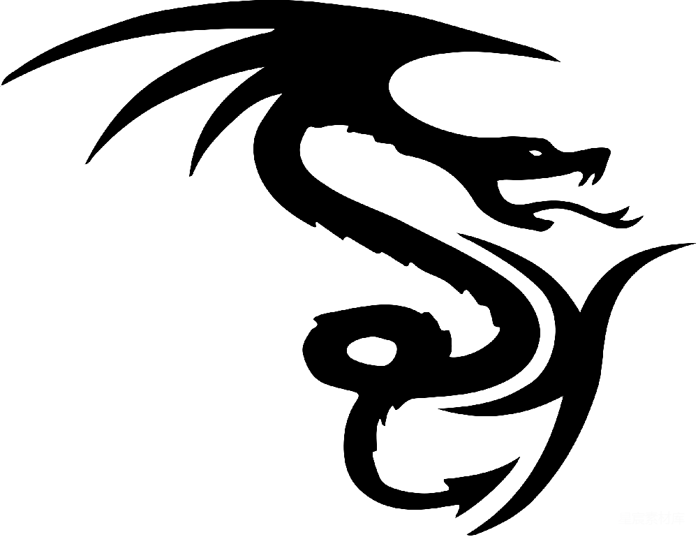 元素素材 龙