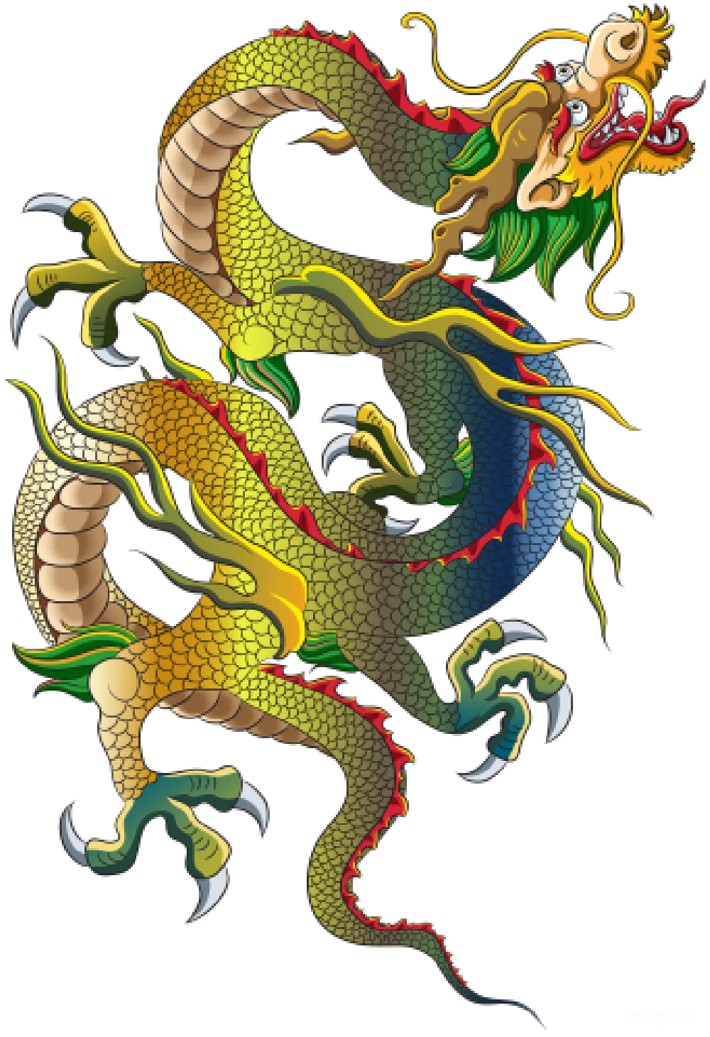 元素素材 元素 龙