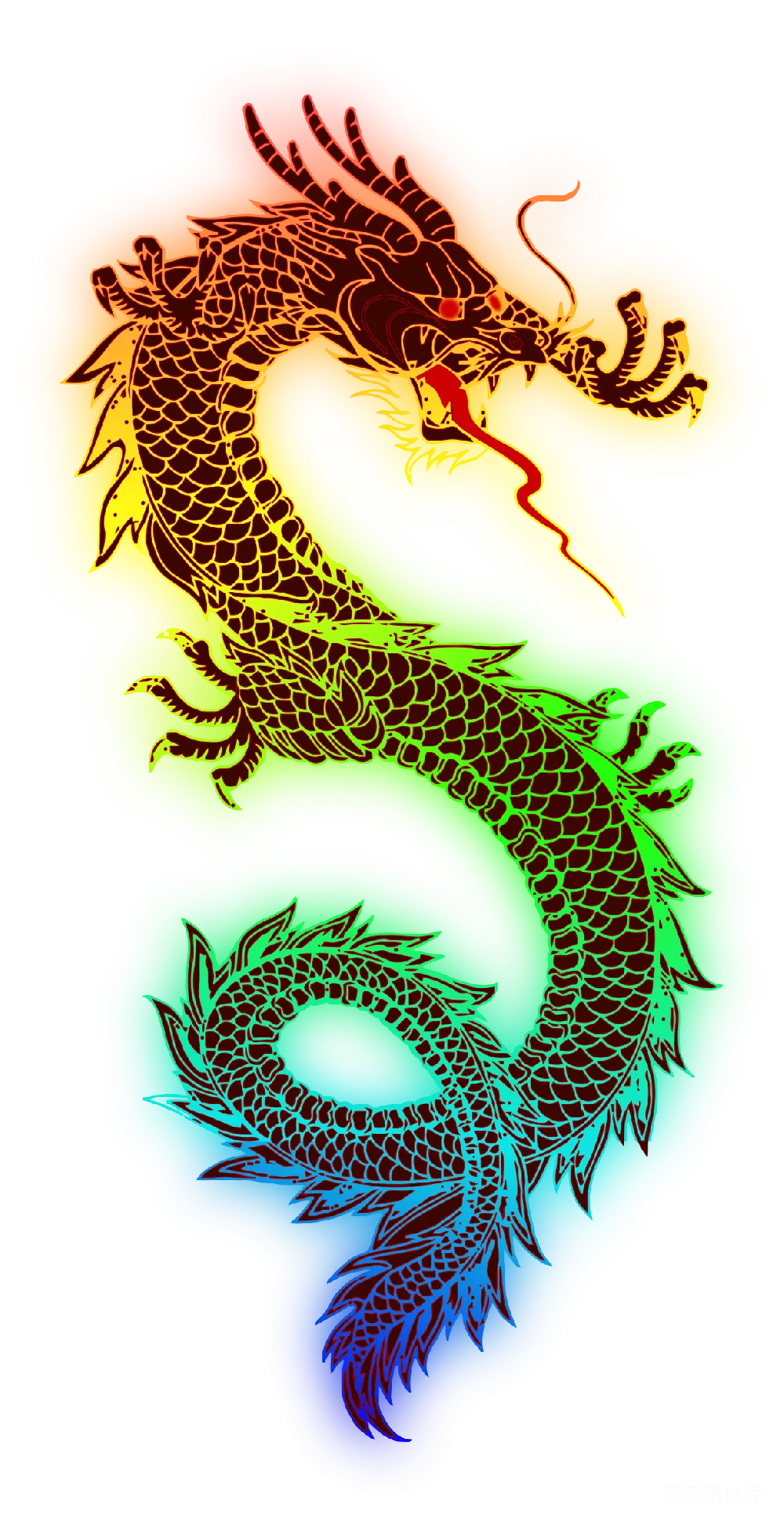 元素素材 元素 龙