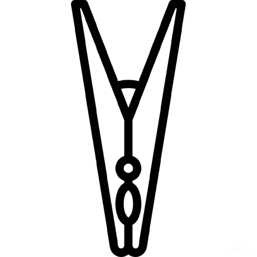 元素素材 元素 夹子