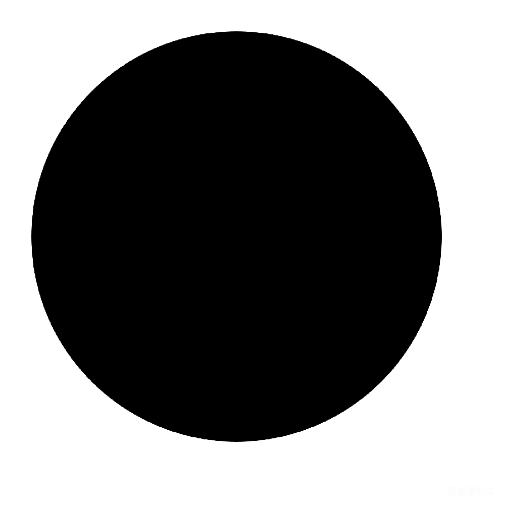 元素素材 单色 简洁 抽象 黑色背景