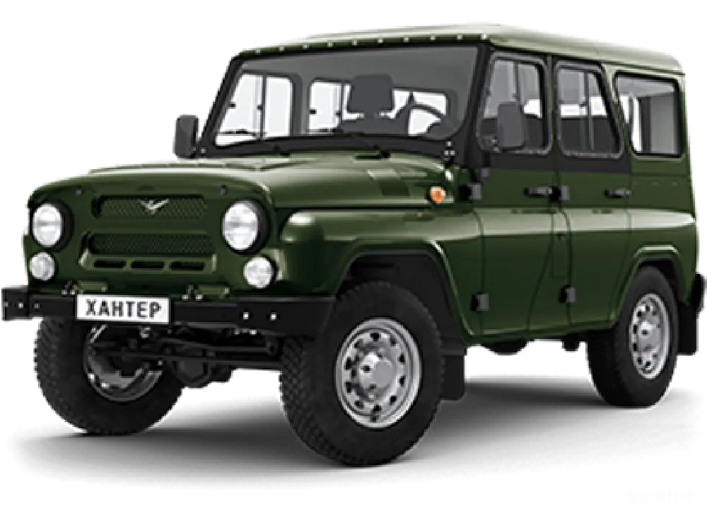 元素素材 经典 越野车 复古 经典越野车UAZ Hunter
