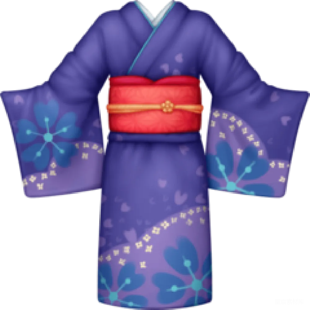 元素素材 和服