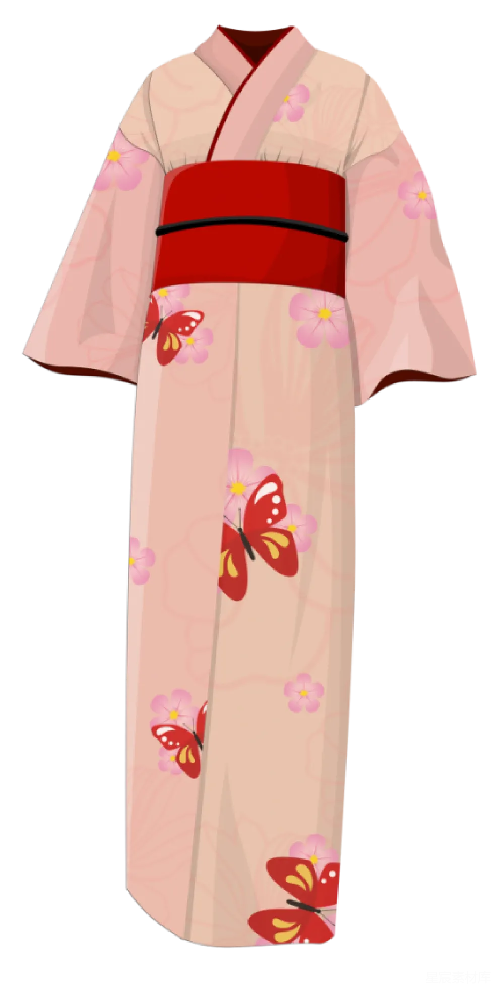 元素素材 元素 和服