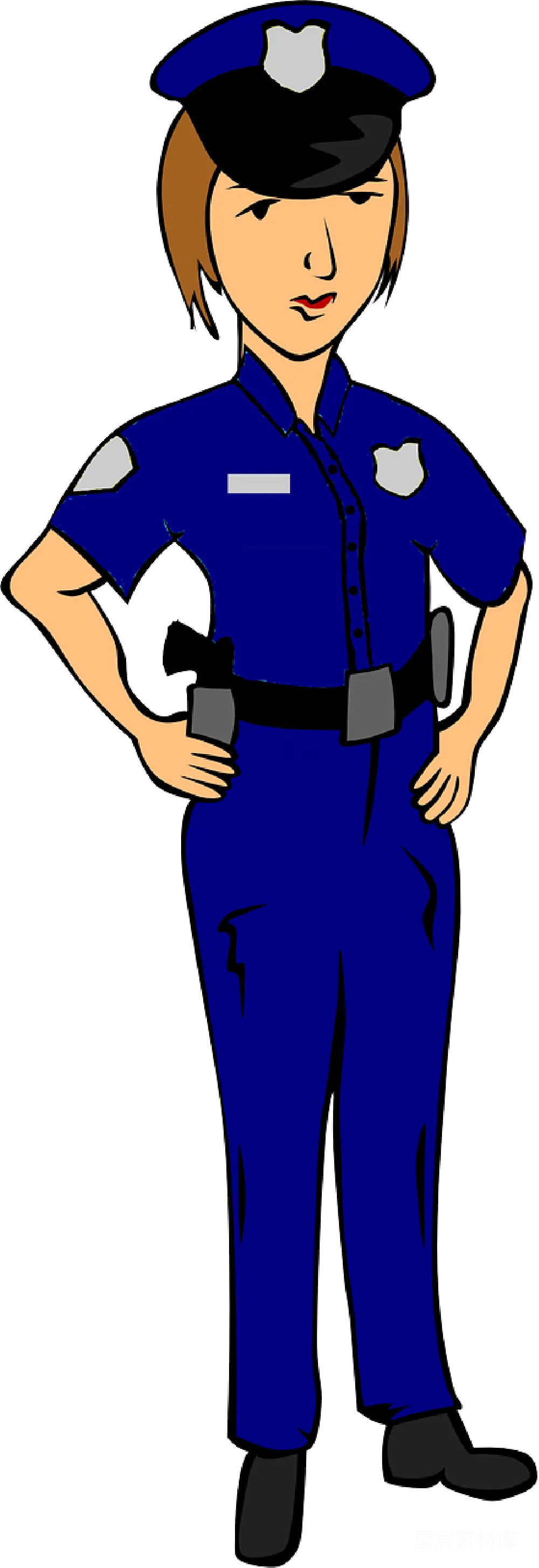 元素素材 元素 警察