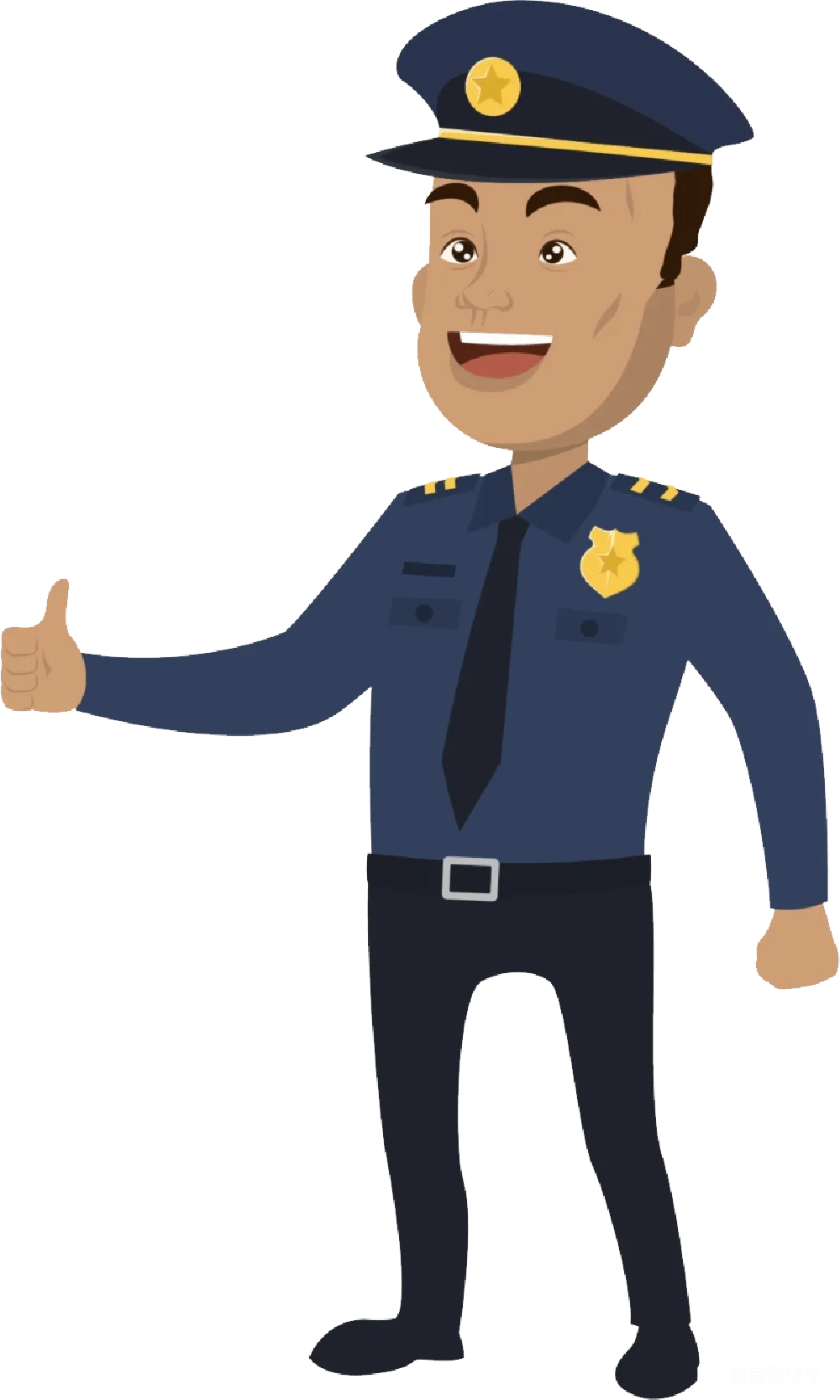 元素素材 元素 警察