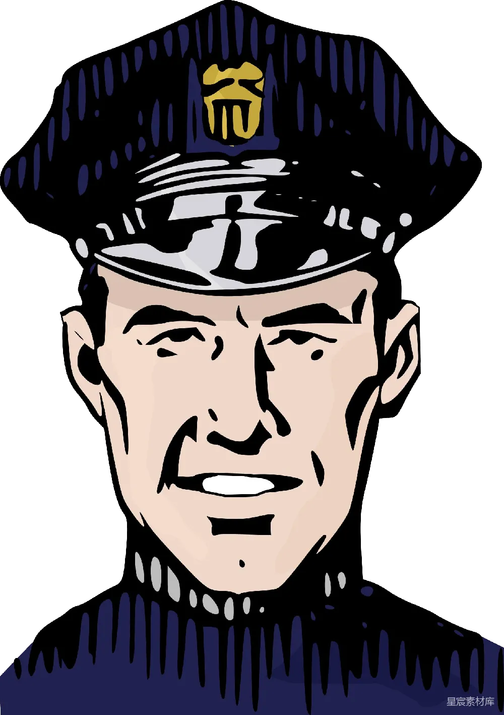 元素素材 警察