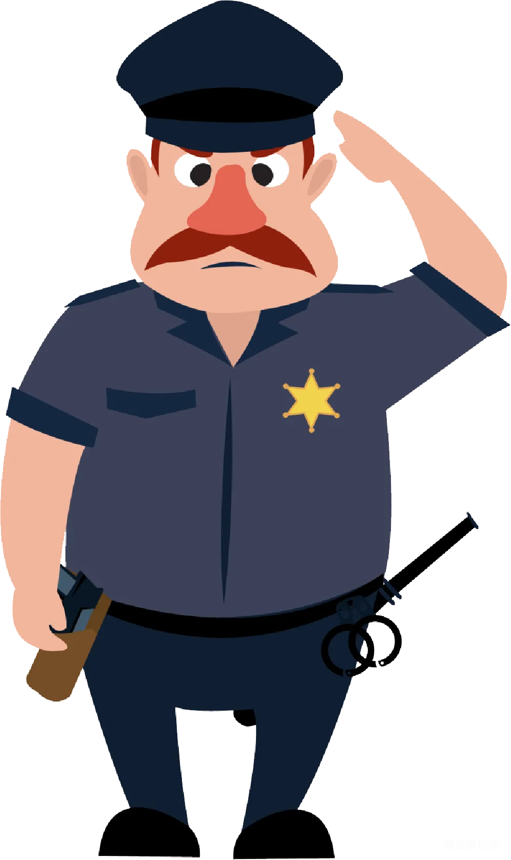 元素素材 元素 警察