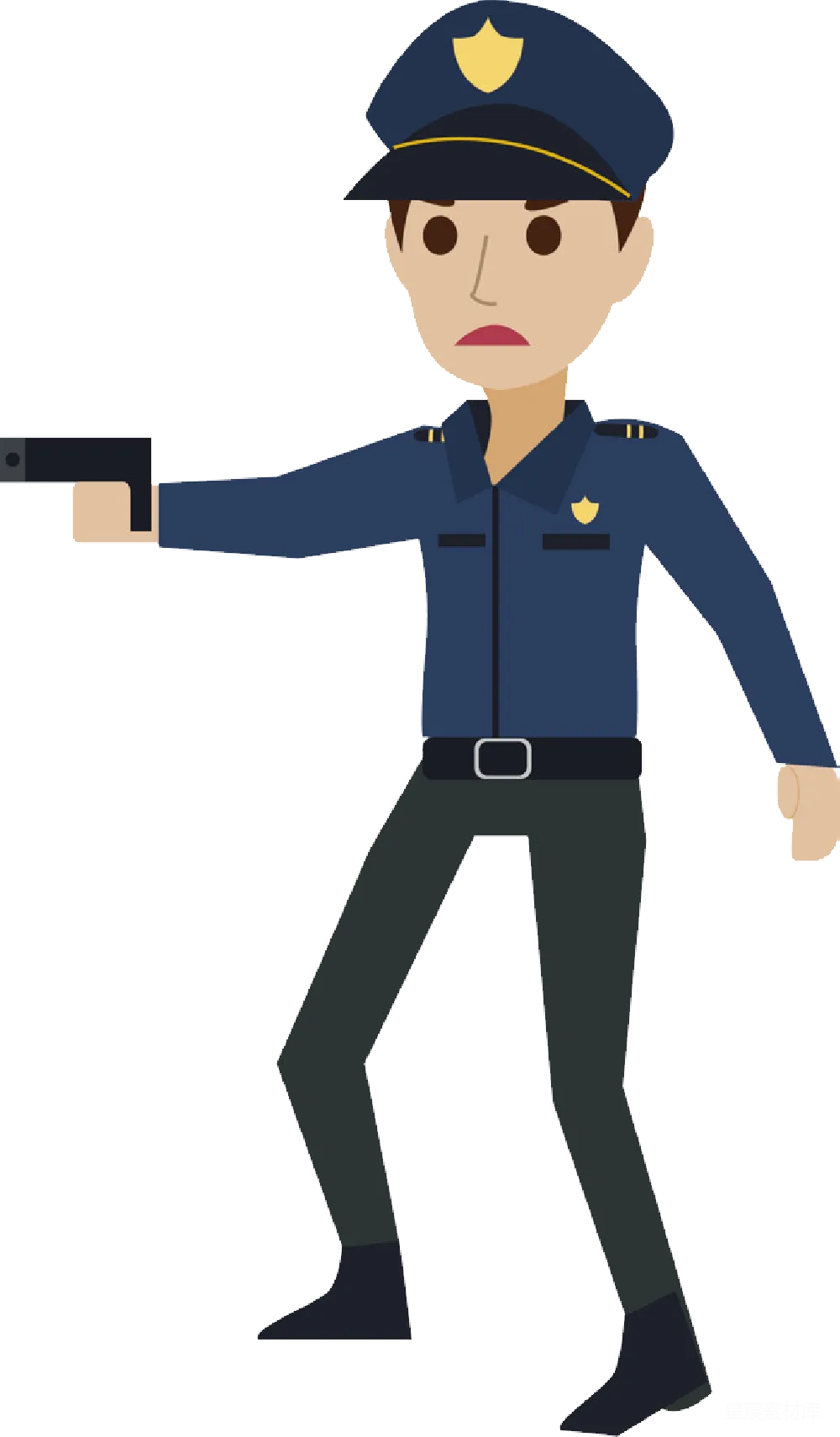 元素素材 警察