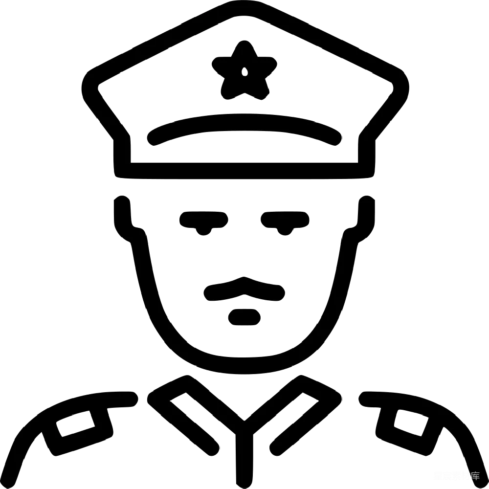 元素素材 警察