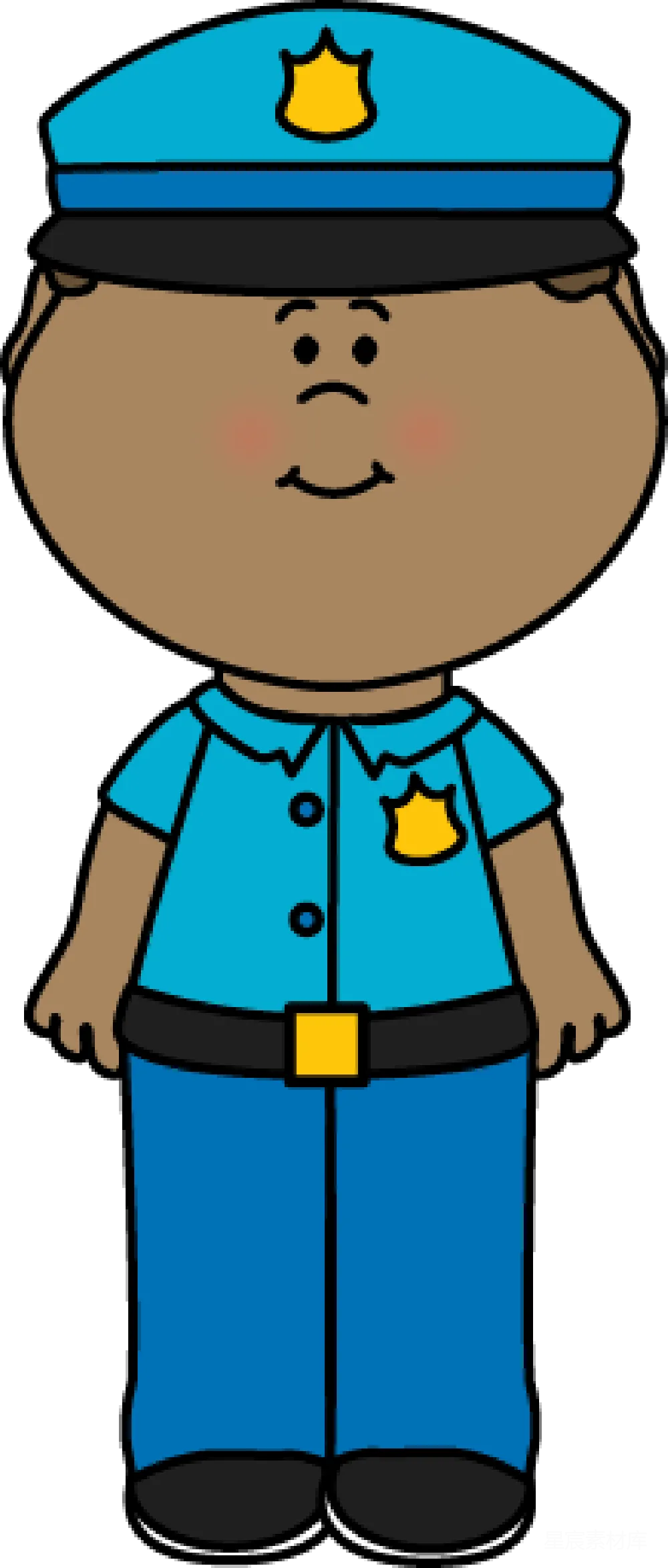 元素素材 元素 警察