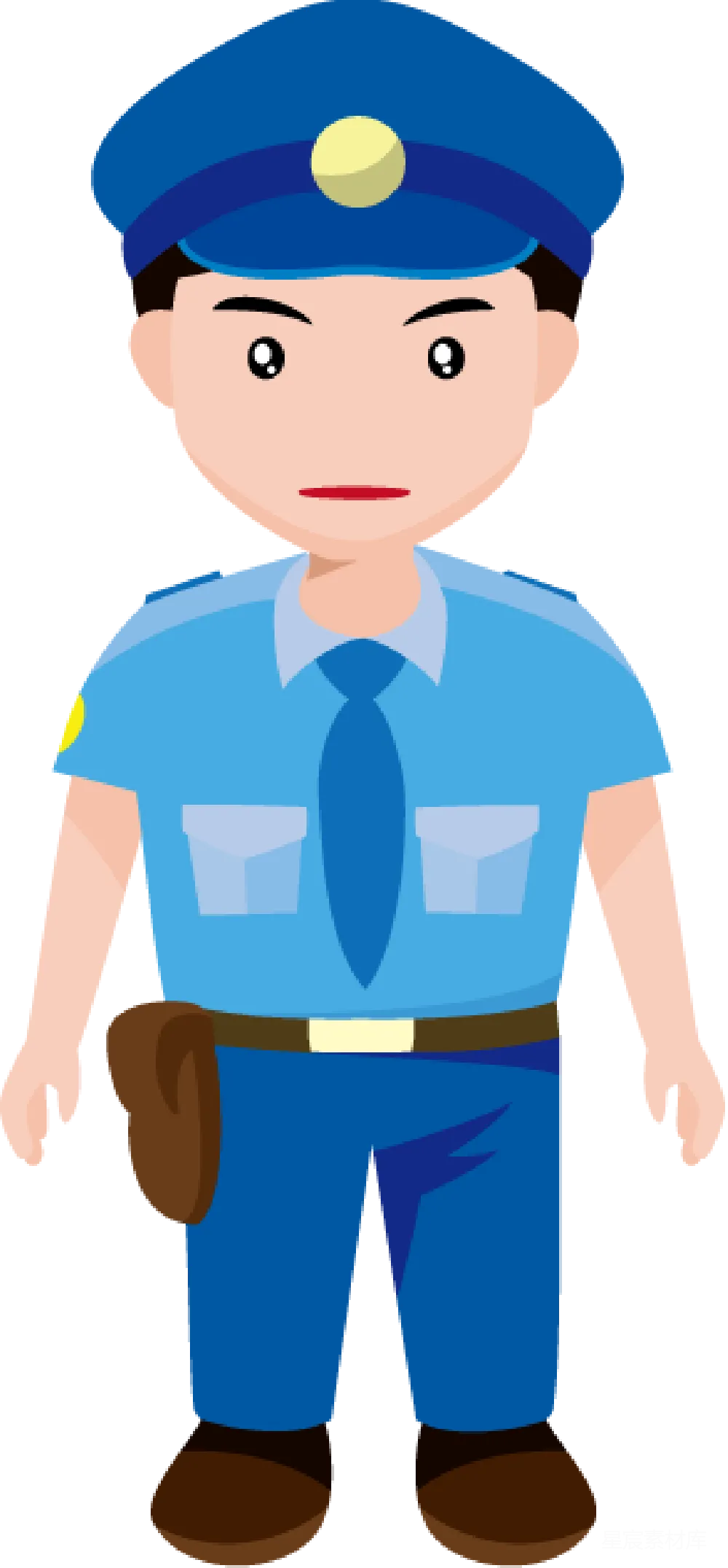 元素素材 元素 警察
