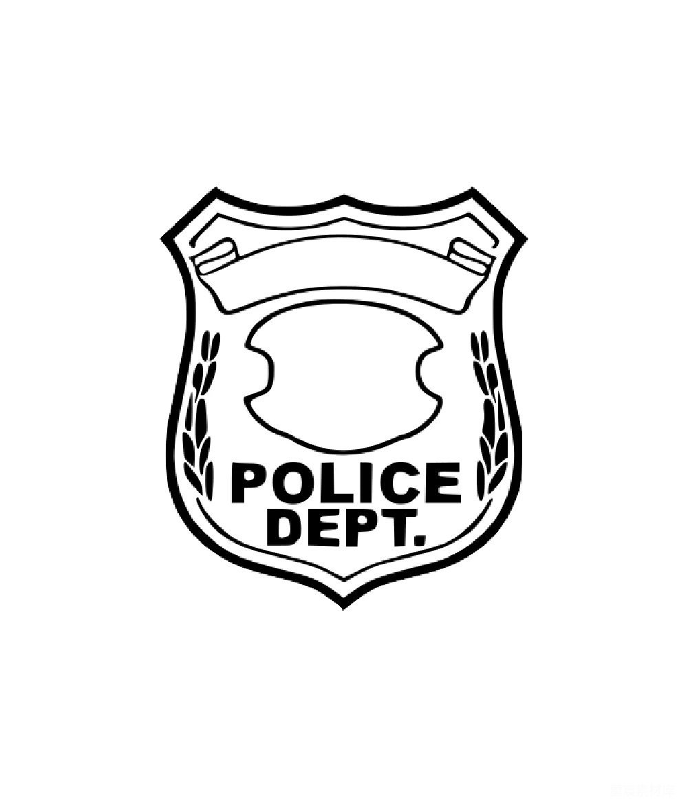 元素素材 元素 警察