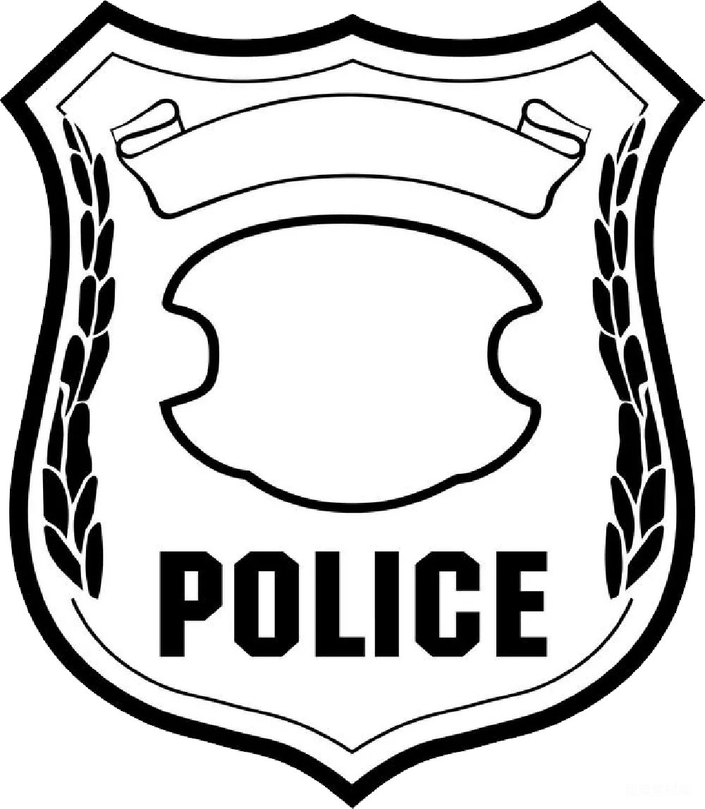 元素素材 元素 警察