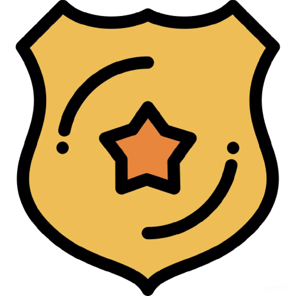 元素素材 元素 警察