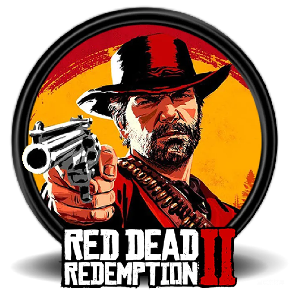 元素素材 游戏封面 西部题材 动作冒险 Red Dead Redemption II游戏封面
