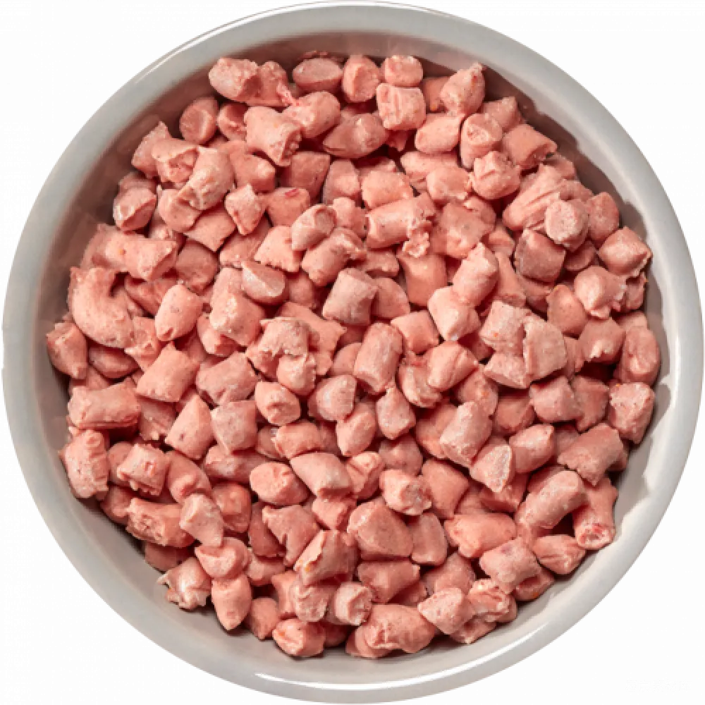 元素素材 冷冻肉丁 碗 食品 碗中的冷冻肉丁