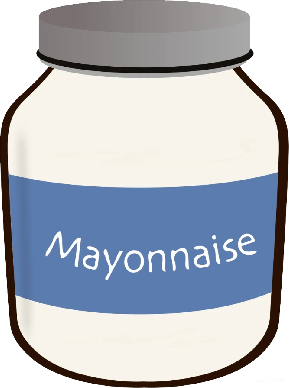 元素素材 蛋黄酱