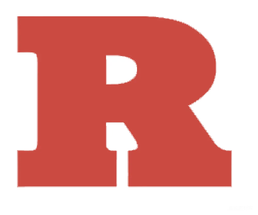 元素素材 标志设计 红色 现代风格 红色字母R标志设计
